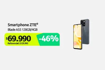 Celular ZTE Blade A55 128GB 4GB