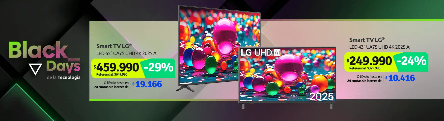 Smart TV LED 65" UA75 UHD 4K 2025 AI Smart TV LED 43" UA75 UHD 4K 2025 AI